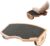 Ergonomische Fußstütze Holz unterm Schreibtisch rutschfeste Fußbank druckentlastende Fußablage multifunktionales Balancebrett Fitnessgerät Homeoffice Büro Zubehör für bessere Sitzhaltung