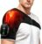 Schultermassagegerät, Schulter Massagegerät, Schulterbandage Mit 3 Stufiger Wärme Und Vibrationsfunktion, Massagegerät Nacken Schulter für Zuhause Büro Papa Mama,massager