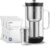 Aarke Geschenkset| Purifier, Wasserfilterkaraffe aus Glas und Edelstahl, 2,4L + 3er-Pack Pure Filter Nachfüllbeutel