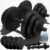 ArtSport 2er-Hantelset 20/30/40 kg – Hantelset mit 2 Hanteln, Gewichten und 4 Spinlock-Kragen
