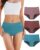 TANSTC Periodenunterwäsche Starke Blutungen Unterwäsche Damen Baumwolle Menstruationsunterwäsche Mädchen Hohe Taille Perioden Menstruationsunterwäsche Frauen Slips 3er Pack