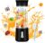 Vegena Smoothie Maker, tragbarer Mixer, 500 ml, Mixer, schwarz, tragbarer Mixer, wiederaufladbarer 4000-mAh-Mixer, Smoothie-Maker für Saft, Shake, Smoothie und Babynahrung für Sport, Outdoor, Reisen