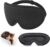 3D-Schlafmaske für Damen und Herren, 100 % lichtblockierend und atmungsaktiv, Schlafmaske mit verstellbarem Gummiband, für Schlaf, Nickerchen, Meditation, Reisen