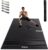 APBEAR Yogamatte XXL- Extra Groß Breit Sportmatte Fitnessmatte Rutschfest 213cm x 152cm / 366cm x 183cm x 8mm Dicke, Hoher Dichte Ultra Haltbar PVC, Gymnastikmatte Schuhfreundlich