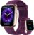 Damen Smartwatch mit Telefonfunktion, 1,85 Zoll HD Fitness Tracker mit Herzfrequenz SpO2 Schlafmonitor Schrittzähler Fitnessuhr Damen 120+ Sportmodi 3ATM wasserdichte Smartwatch für Samsung iOS Android