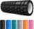Schaumstoffrolle KG | PHYSIO Triggerpunkt-Massagerolle für Muskelmassage, Gitterrollen-Design! – 13″x5″ – Ideal für Yoga, Pilates, myofasziale Entspannung, Linderung von Muskelschmerzen, IT-Band, Triggerpunktmassage (Schwarz)