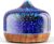 Porseme Aromadiffusor 500 ml, mundgeblasener 3D-Glasbefeuchter, Ultraschall-Aromatherapie-Öldiffusor mit 7 farbigen LED-Lichtern, Diffusor für ätherische Öle, hält 15–21 Stunden, BPA-frei für den Heimgebrauch