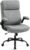 CASTLOVE Ergonomischer Bürostuhl, Schreibtischstuhl mit Rückenlehne, hochklappbare Armlehne, hohe Rückenlehne, höhenverstellbar, Wippfunktion (Bürostuhl, Stoff, grau, max. 150 kg)