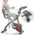 PROIRON Ergometer Heimtrainer, klappbar, Indoor Cycling Bike, F Bike, 2 in 1, Magnetron, 120 kg Tragkraft, einstellbarer Widerstand, Heimtrainer