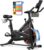MERACH Heimtrainer mit magnetischem Widerstand, leises Heimtrainer-Fahrrad mit verbessertem stoßdämpfendem Luftpolstersattel, eigener App, stabiler H-Rahmen für besseren Halt, bis zu 150 kg