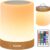 Auxmir LED-Nachttischlampe, dimmbare Atmosphären-LED-Tischlampe