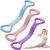 3er-Set Widerstandsbänder in 8er-Form, Armtrainingsbänder für Heimtraining, Übungsbänder, Pilates-Stretchbänder, Fitnessbänder, elastisches Band für den Rücken