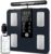 GE Körperfettwaage Smart Scales People: Digitale Waage mit Körperfett und Muskelmasse, 8 Elektroden, Körperfettwaage mit Handsensoren, BMI, Körpergewicht, Muskelmasse-Analysegerät, 180 kg / 400 lbs