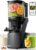Canoly Entsafter mit 150 mm extra großem Einfüllschacht, 3-in-1-Sieb (für Saft, Sorbet und Nussmilch), langsamer Entsafter mit 2,6 l Fassungsvermögen und Wechselstrommotor, selbstschneidendes System, Kaltpress-Entsafter, BPA-frei