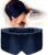 Quelle Schlafmaske, Seiden-Augenmaske mit verstellbarem Riemen, ultraweich und bequem zum Schlafen, Reisen, Entspannen, Yoga, Meditation (Marineblau)