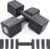 Sportneer verstellbare Hanteln, Handgewichte-Set: 5-in-1-Gewichtseinstellung, 5 kg Hanteln, Set mit 2 freien Gewichten, schnell verstellbares Hantel-Gewichtsset, Heim-Fitnessstudio, Krafttraining