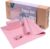 Myga Yoga-Starter-Set – Yogamatte, Yoga-Blockstein und Metall-D-Ring-Yoga-Gurt – Starter-Set für Anfänger, ideal für Pilates, Yoga, Stretching, Gesundheit und Fitness