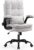 Ergonomischer Bürostuhl (Testsieger), Schreibtischstuhl, atmungsaktiver Stoff & hohe Rückenlehne, höhenverstellbar & Wippfunktion, Chefsessel 150 kg, Drehstuhl mit Rollen, PC-Stuhl, Grau