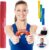 TheraBand FlexBar Handtrainer | Unterarmtrainer für Rehabilitation & Griffkraft | Trainingsgerät für Hand, Handgelenk & Unterarm | Fitnesszubehör | Handmuskeltraining | Flexibler Übungsstab