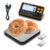 Digitale Küchenwaage 15 kg/1 g mit abnehmbarem Display, Edelstahloberfläche, mit separatem LCD-Display, zum Kochen, Backen, Essenszubereiten