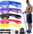 FitBeast Widerstandsband-Set, 5 verschiedene Stufen, Klimmzugband mit Türschnalle und Griffpolstern, ideal für Pilates, Training, Physiotherapie, Stretching, Yoga, Heimgymnastik (mehrfarbig, 5–100 lbs)