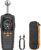 Proster Feuchtigkeitsmesser Wand Kugelform Sphärisches wiederaufladbares Feuchtigkeitsmessgerät Mauerwerk mit LCD-Bildschirm für Wände Mauerwerk 0-40 mm Analysetiefe (Schwarz Orange)