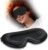Schlafmaske, 1 x Schlafmaske mit verstellbarem Gummiband für Damen und Herren, Schlafmaske für Seitenschläfer, lichtblockierend und atmungsaktiv, 3D-Augenmaske für Reisen