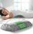 WELL B4 Ergonomisches Lendenkissen für Bett und Sofa – Lendenkissen zur Unterstützung des Rückens beim Liegen – Lendenkissen für die Lendenwirbelsäule – Rücken-Lendenwirbelstützkissen – Grau
