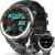 GPS Smartwatch Herren, 1,43″ AMOLED Militär Fitness Tracker mit Bluetooth Anrufen, Fitnessuhr mit Herzfrequenz/Schlafmonitor/Schrittzähler, Sportuhr 5ATM Wasserdicht, 170+ Sportmodi für iOS Android
