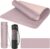 EliteAthlete Yogamatte – Sportmatte – Fitnessmatte – Gymnastikmatte gepolstert & rutschfest für Fitness, Pilates – Yogamatte – 183 cm x 61 cm x 0,6 cm – Trainingsmatte inklusive Transportgurt und Tasche