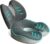Suewidfay 2-in-1 Sitzkissen und Rückenkissen-Set, ergonomisches Memory-Schaum-Lendenkissen und Sitzkissen Stuhl, Sitzkissen Auto, für Bürostuhl, Autositz, Rollstuhl, Büro, Auto