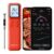 ThermoMaven P1 Fleischthermometer kabellos – WLAN und Bluetooth 5.3, 6 Sensoren, ±0,3 °C präzise, ​​IPX8 wasserdicht, 48-Stunden-Akku, App-Steuerung, NIST- und NSF-zertifiziert, Grillthermometer, Bratenthermometer