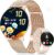 LIGE Damen Smartwatch (2 Armbänder), 1,43 Zoll HD AMOLED Display Smartwatch mit Telefonfunktion, Fitnessuhr, Sportuhr mit 120+ Sportmodi, Schlaftracking, Menstruationszyklus, Uhr für iOS/Android, Roségold