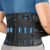 FREETOO Orthopädischer LWS-Rückenstützgürtel, atmungsaktive Rückenbandage für die Lendenwirbelsäule, Männer und Frauen, für Arbeitssport, Rückenschmerzen bei Ischias, Bandscheibenvorfall, Skoliose