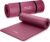 4FIZJO Fitnessmatte mit Tragegurt, Maße 180 x 60 cm, NBR-Schaum, rutschfest, Komfort, In & Outdoor, Pilatesmatte, Yogamatte, Sportmatte, Gymnastikmatte, Trainingsmatte