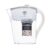 Lotus Vita FAMILY White Wasserfilterkanne mit Kartusche, reduziert Kalkablagerungen, Chlorblei aus Leitungswasser mit Aktivkohle-Ionenaustauscher, BPA-frei