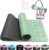 Yogamatte, TPE 6 mm dick, hautfreundliche Yogamatte, rutschfeste Gymnastikmatte, Pilates, Gymnastik, Meditation, Stretching, mit Tragegurt & Tasche, Heim-Workout-Sportmatte, 183 x 61 cm