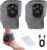 2er-Pack tragbares kabelloses 3-in-1-Fußmassagegerät – für Füße und Knöchel, mit Wärme und Vibration, Geschenk für Männer und Frauen