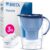 Brita Marella Wasserfilterkanne Blau (2,4 L) inkl. 3 x Maxtra Pro All-in-1-Kartusche – Filter zur Reduzierung von Kalk, Chlor, Blei, Kupfer und geschmacksstörenden Substanzen im Wasser