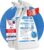 Nanoprotect Schimmelentferner, 2er-Set, extra stark durch Aktivchlor, professionelles Schimmelspray mit Haftwirkung, Anti-Schimmel, Bad, Wand, Fugenreiniger