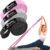Fitnessband Stoff-Widerstandsbänder – Lange Widerstandsbänder, rutschfestes Gymnastikband, Klimmzugband für Krafttraining, Crossfit, Yoga, Heimtraining