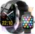 2026 Smartwatch Herren Damen 1,91 Zoll HD Touch mit Telefonfunktion, 100+ Sportmodi Fitness-Tracker, Fitnessuhr mit Herzfrequenzmesser, SpO2-Schlafmonitor, Schrittzähler, IP68 wasserdichte Sportuhr