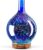 Porseme Aroma Diffuser Luftbefeuchter, 150 ml, mundgeblasener 3D Luftbefeuchter, Ultraschall leise, 7 farbwechselnde LEDs, Raumbefeuchter, BPA-frei, für Zuhause, Yoga, Spa mit Timer (Silber)