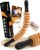 Massageroller Faszienstab aus hochwertigem Buchenholz, Faszienrolle, Holz, ideal für eine sanfte und zugleich effektive Massage