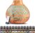 Aeshory 550 ml Aromadiffusor mit 12 x 5 ml ätherischen Ölen, Ultraschall-Aromatherapie-Diffusor mit Fernbedienung, 7 farbige LED-Lichter, 4 Timer, automatisch wasserlos
