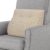 GOFORIT Ergonomisches Rückenkissen für Sessel, doppellagiges Memory-Schaum-Lendenkissen, weich und stützend, Lendenkissen für ältere Menschen, Linderung von Rückenschmerzen, waschbar, für Bett, Sofa, Beige