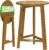 Casaria Bartisch Holz klappbar 110 cm hoch 80 cm rund Akazie rustikal Indoor Outdoor Bistrotisch Biertisch Gartentisch Klapptisch Partytisch Stehtisch