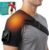 Triple Methode Schultermassagegerät, Nacken Schulter Massagegerät Gerät mit Wärme & Vibration, Schulterbandage Schultergurt Muttertagsgeschenk Vatertagsgeschenk für Papa Mama