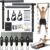 ALongSong Fitnessbänder Set mit 6 Widerstandsbändern 20-180Lbs oder 20-240Lbs & Pilates-Stange, Griffe, Türanker für Fitness Widerstandsbänder Krafttraining Fitnessgeräte für Zuhause