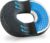 SKYNY Gel-Donut-Sitzkissen aus Memory-Schaum – ergonomisches Sitzring-Design für gleichmäßige Druckverteilung – Sitzring-Sitzkissen für langes Sitzen im Büro, Heimbüro, Auto und im Alltag